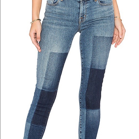 J Brand Jeans “reunion” patchwork - Picture 2 of 3